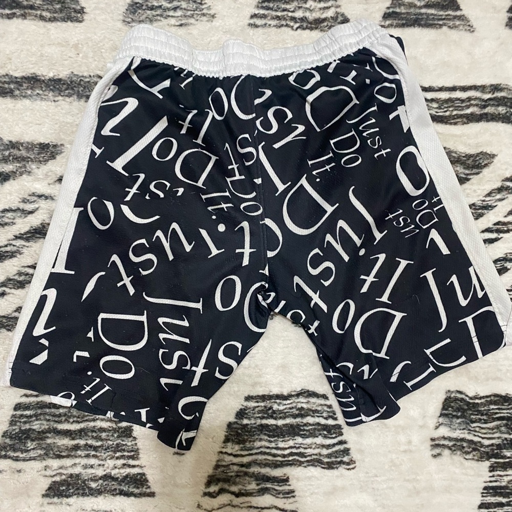 Nike Kids Black and White shorts